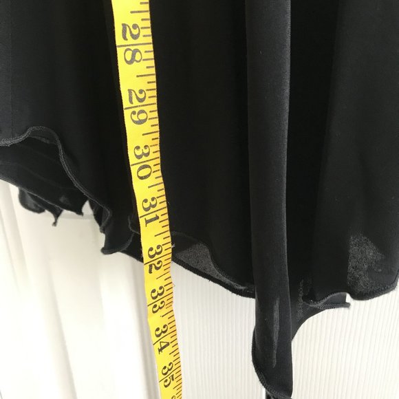 BEBE Strapless Stretchy Black Dress - Sz S - Picture 10 of 11